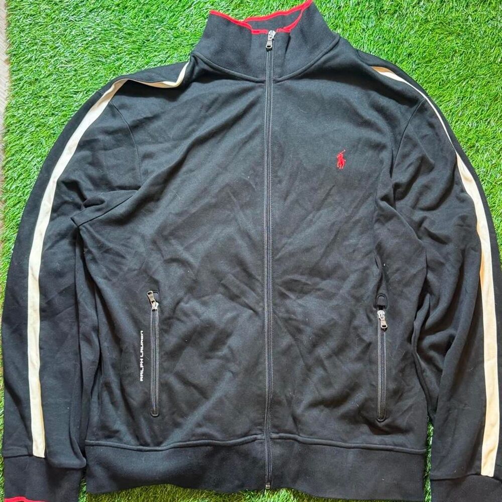 Polo-ralph-lauren Men's Black and Navy Jacket